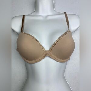 CK TAN Push-up Plunge, 34B *P1049